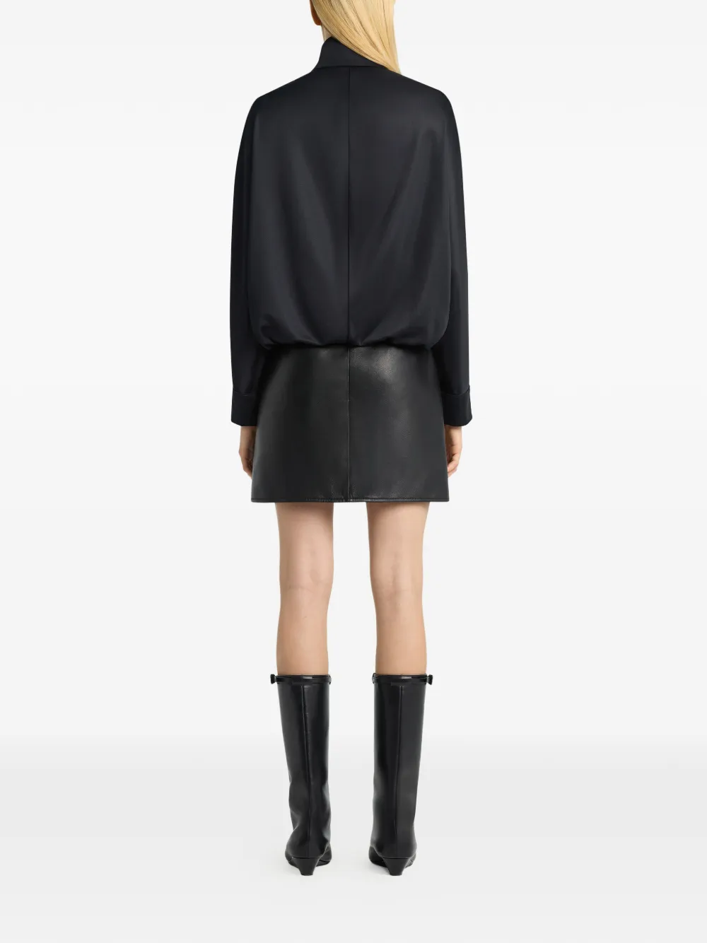 Courrèges Sweater met logo Zwart