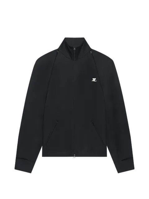Courrèges sudadera con detalle del logo