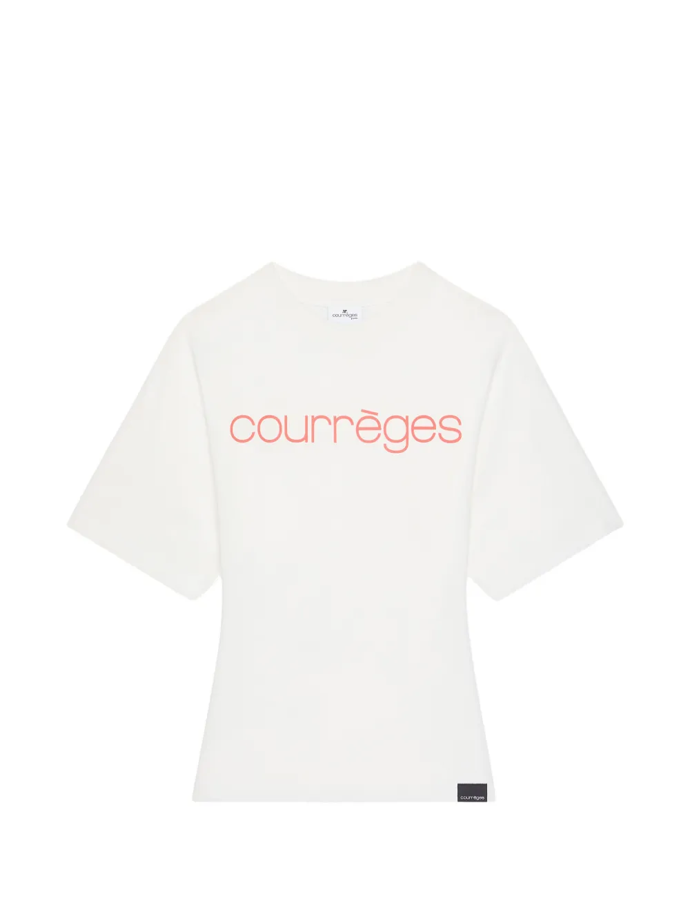 Courrèges T-shirt con stampa - Bianco