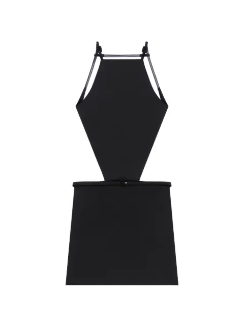 Courrèges cut-out halterneck dress