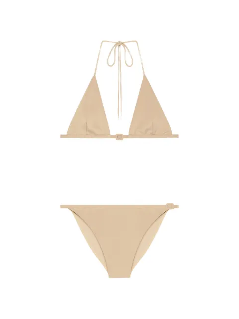 Courrèges bikini con detalle de hebilla