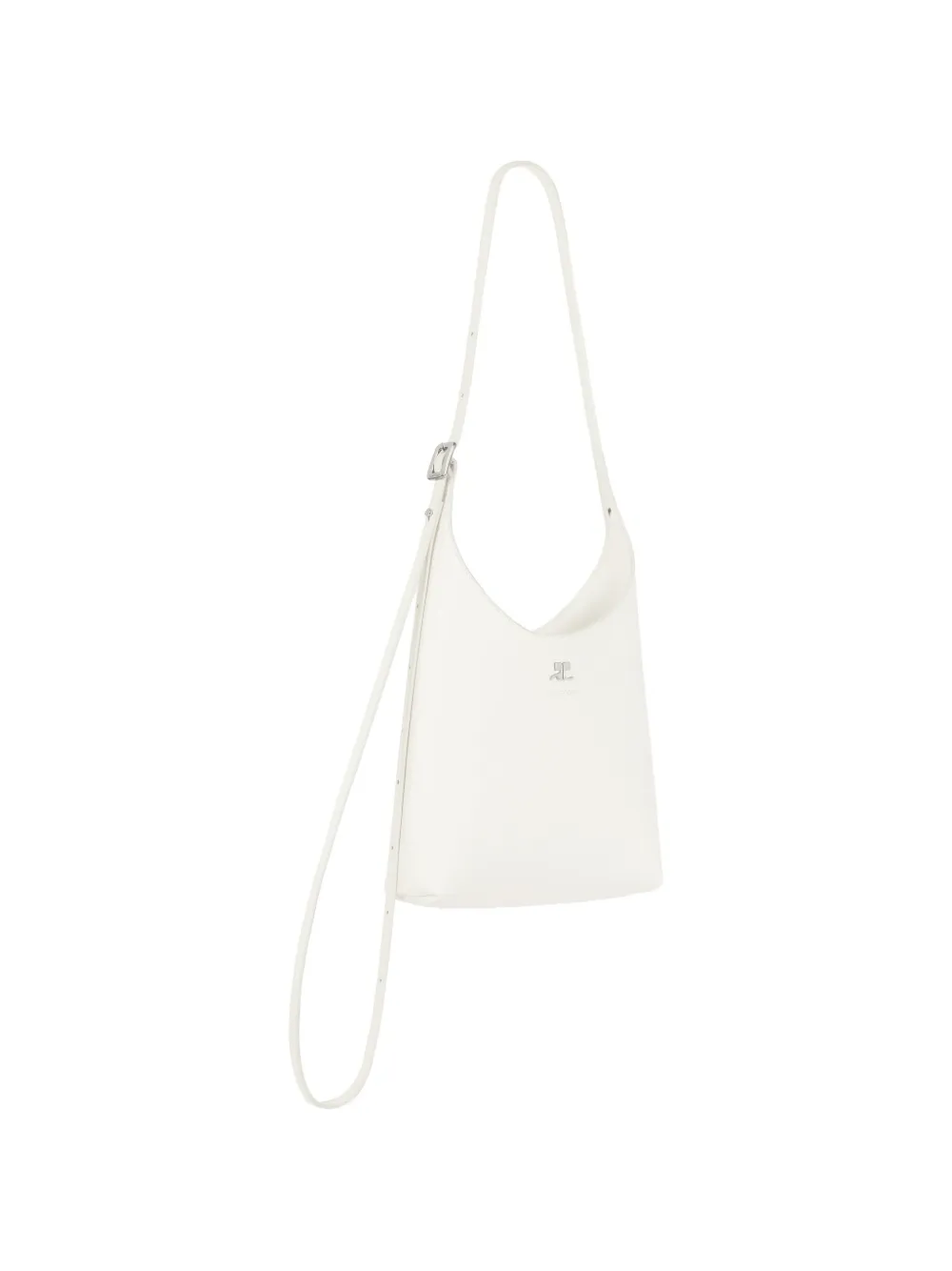 Courrèges Melt leren shopper Wit