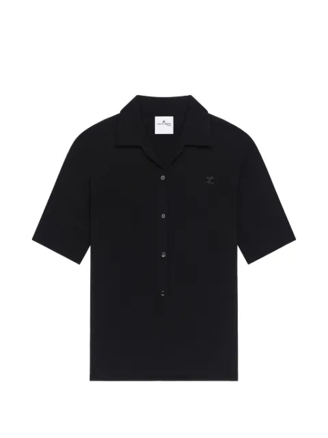 Courrèges wool polo top