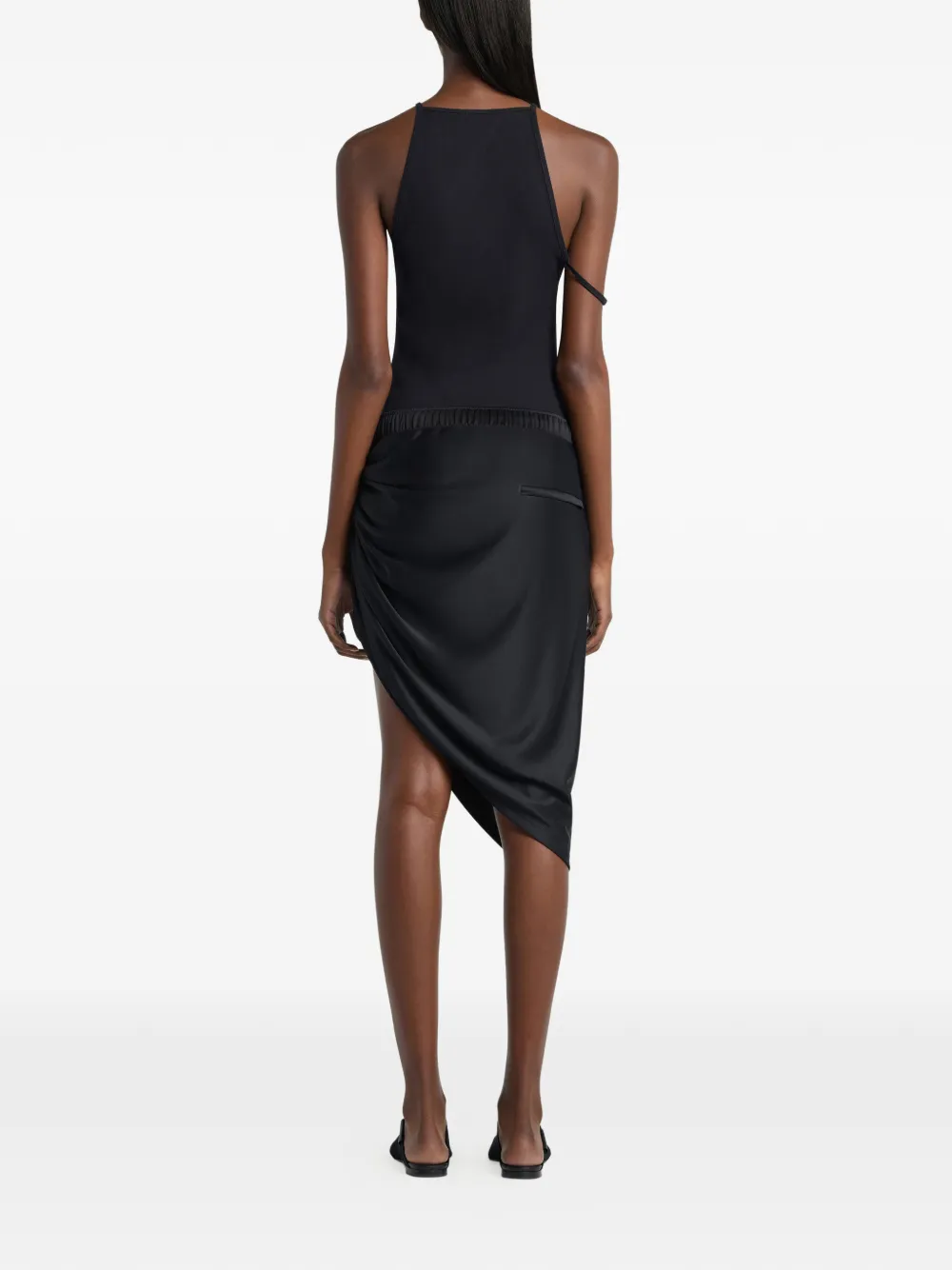 Courrèges Asymmetrische rok Zwart
