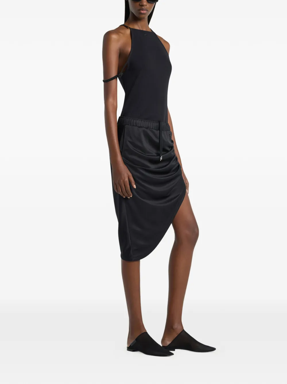 Courrèges Asymmetrische rok Zwart
