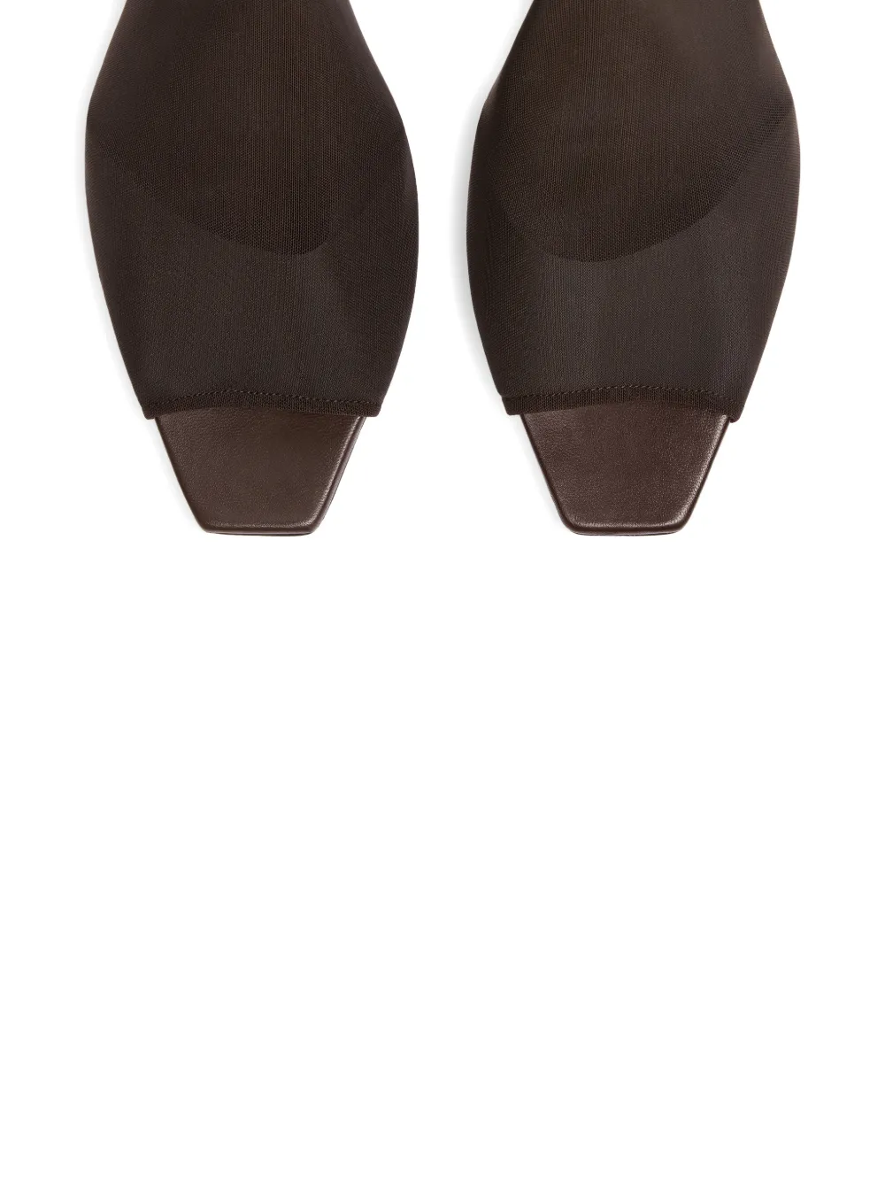 Courrèges Mesh sandalen Bruin