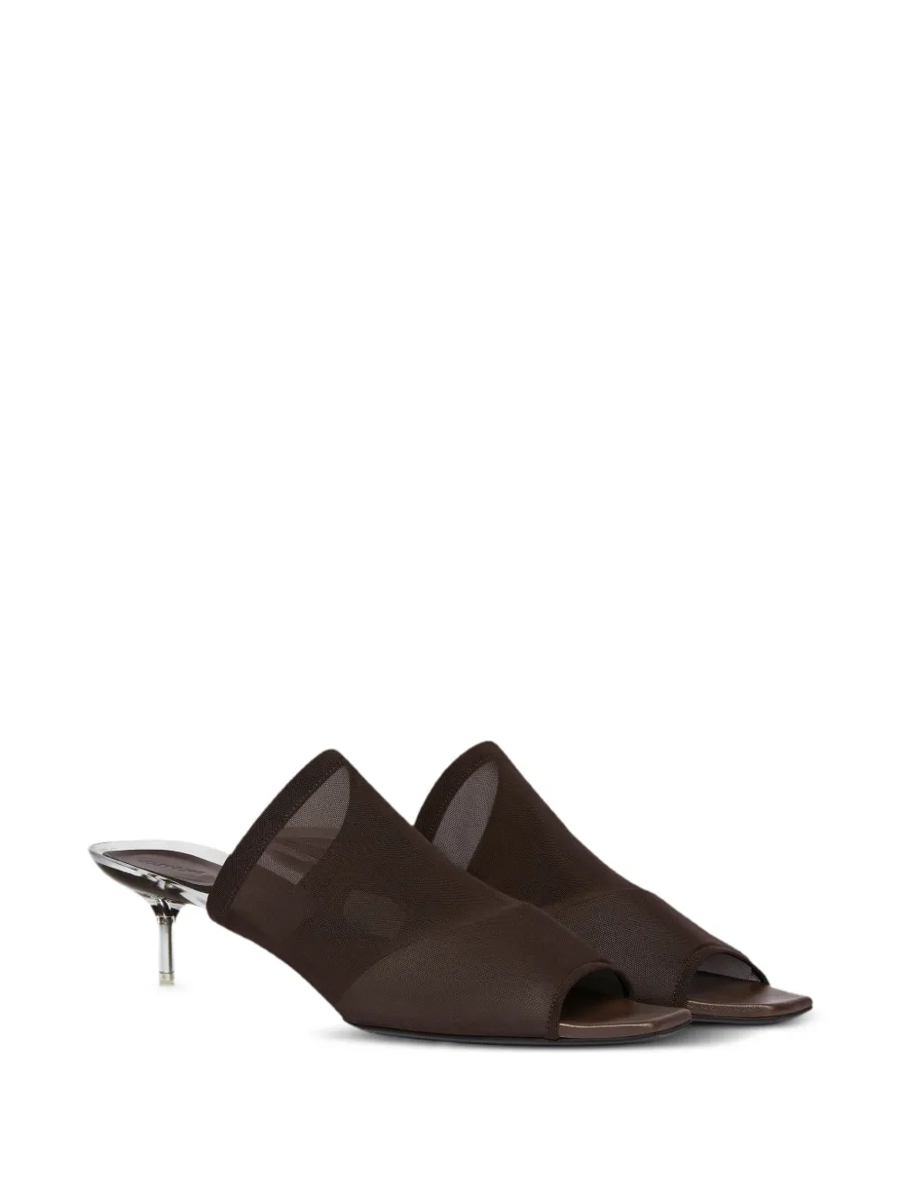Courrèges Mesh sandalen Bruin