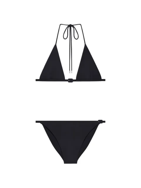 Courrèges bikini con detalle de hebilla