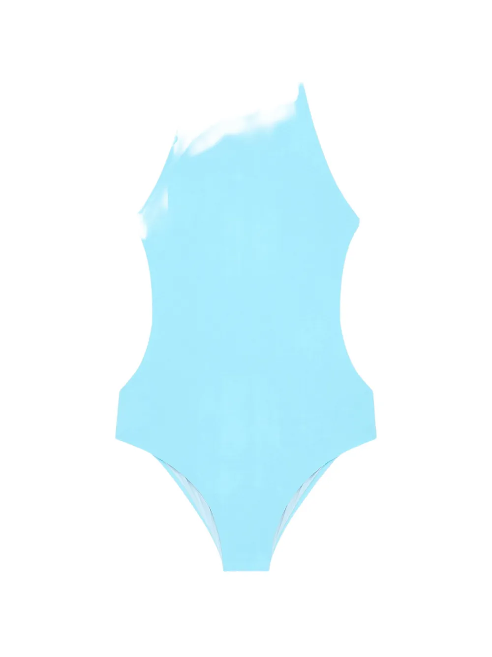 Courrèges Costume intero con dettaglio cut-out - Blu