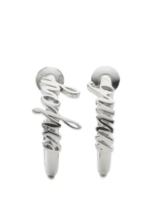 MM6 Maison Margiela Triple Number ピアス | シルバートーン