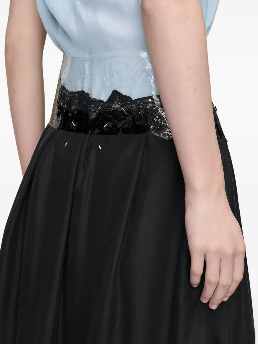 Maison Margiela Mini-rok met ritssluiting Zwart
