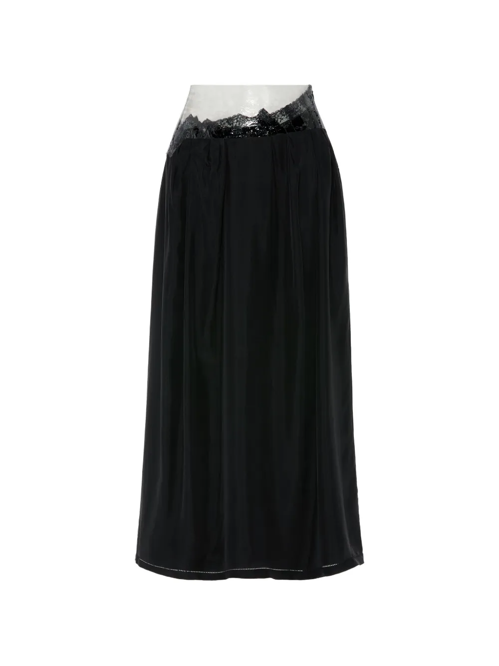 Maison Margiela Mini-rok met ritssluiting Zwart