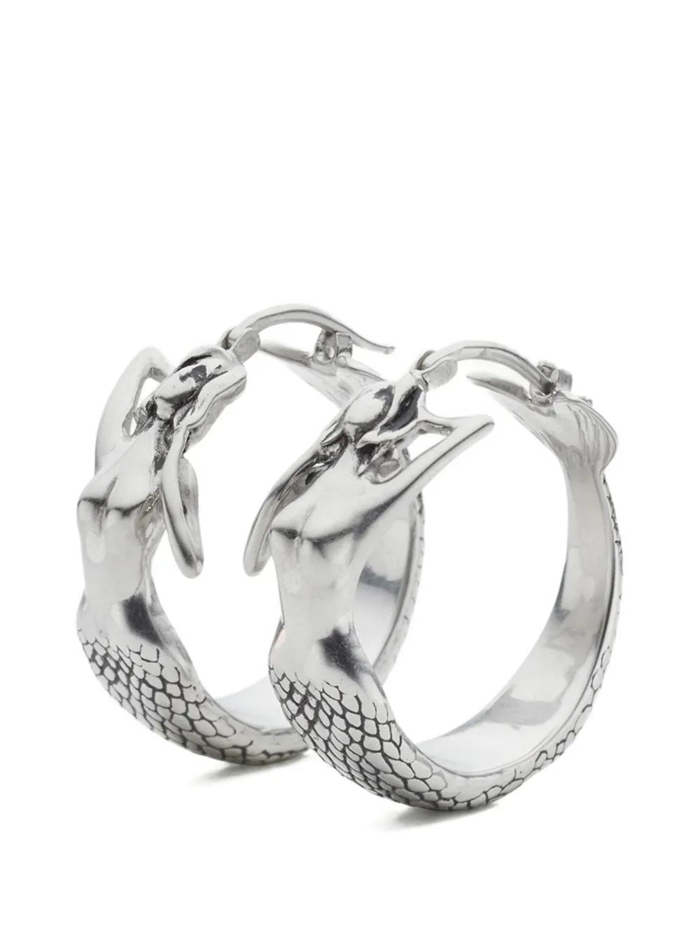 Mermaid Hoop Earrings