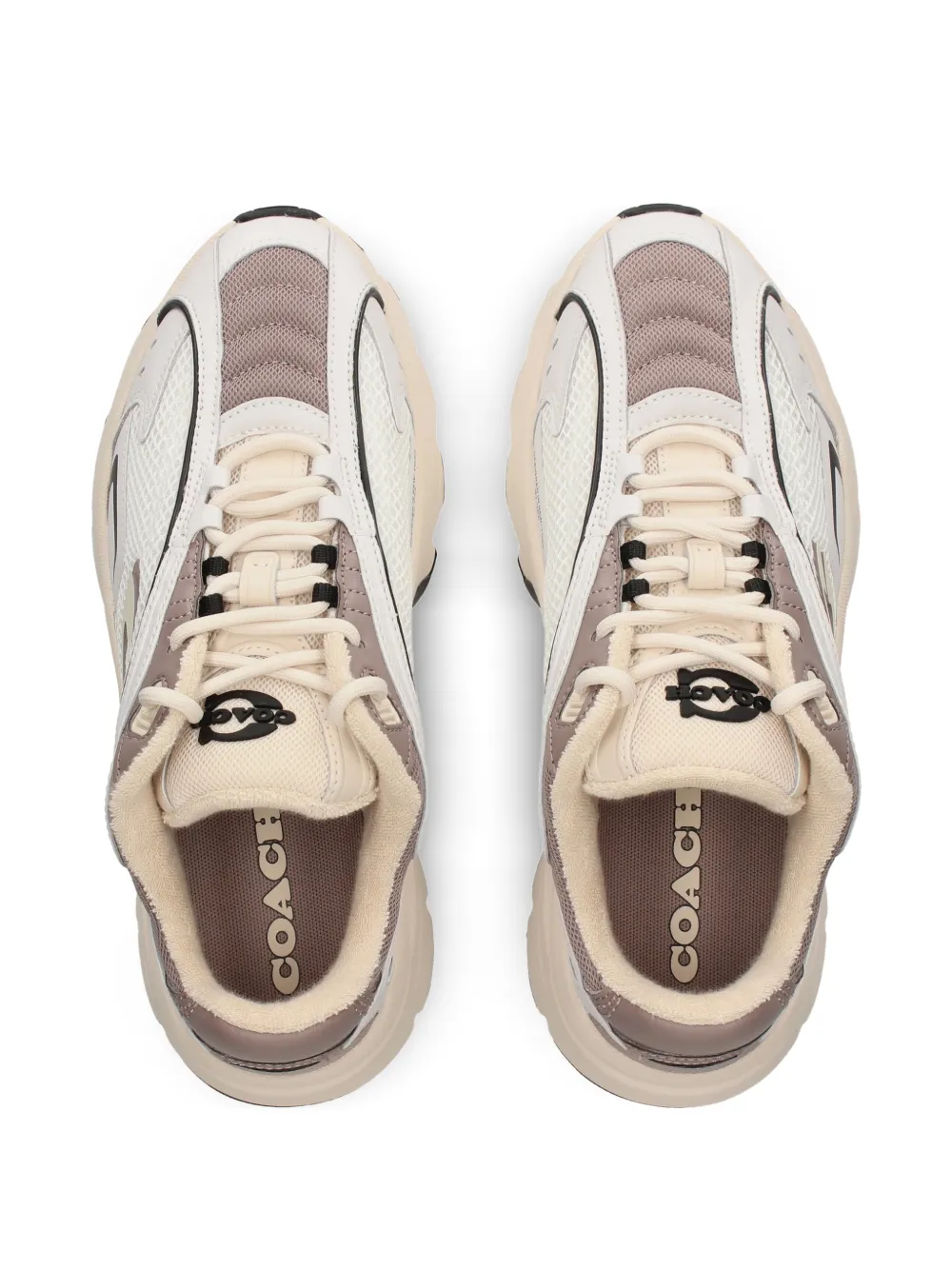 Coach Bolt Runner sneakers met vlakken Wit