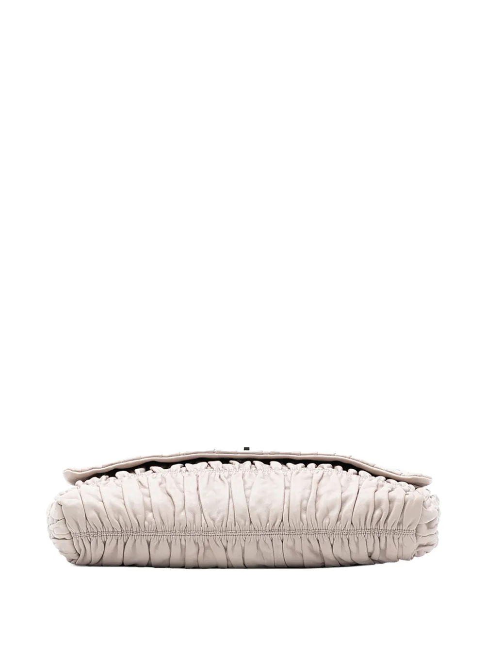 2013-2025 Nappa Gaufre Turn Lock Clutch Bag