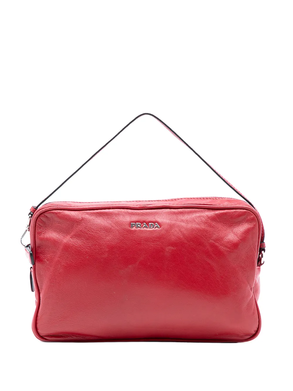 Prada Pre-Owned 2021-2025 Leather handbag - Rosso