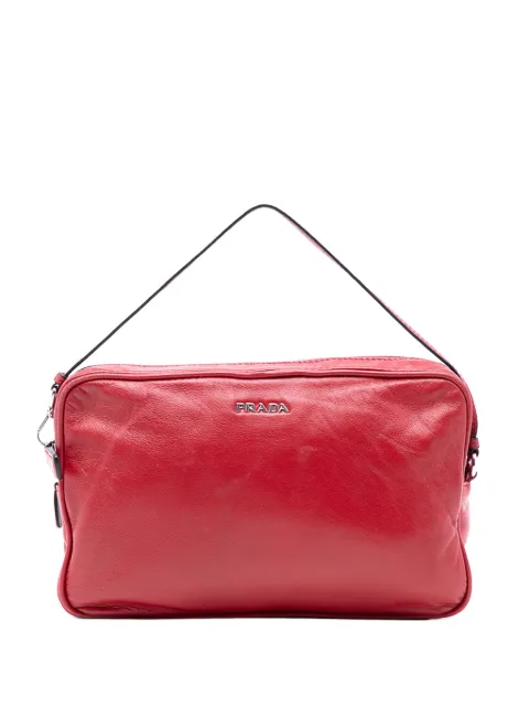 Prada Pre-Owned håndtaske i læder fra 2021-2025