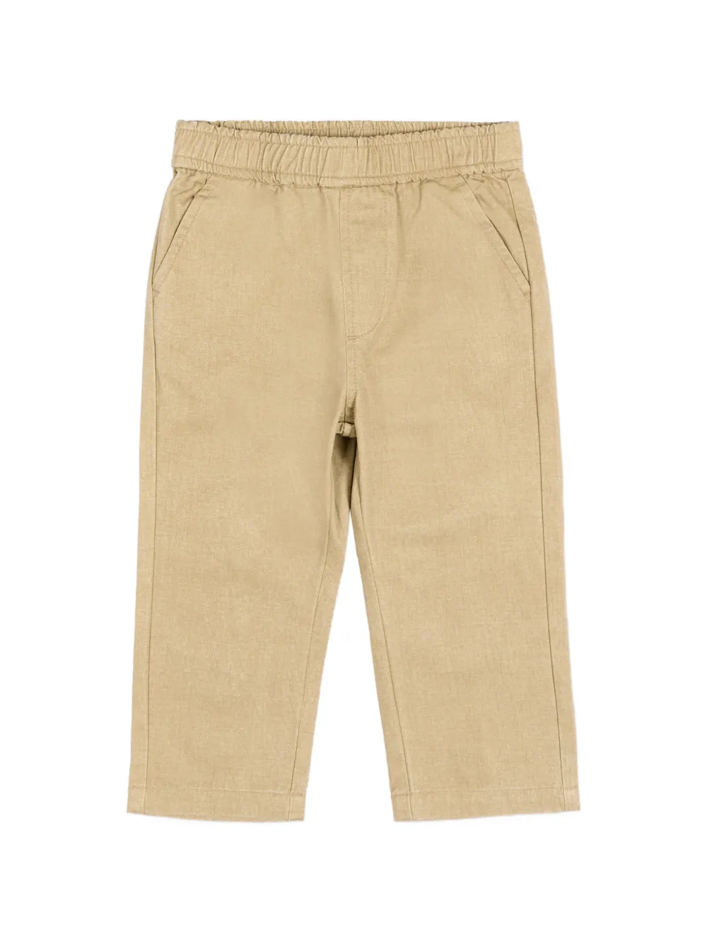 TRUSSARDI JUNIOR elasticated trousers - Marrone