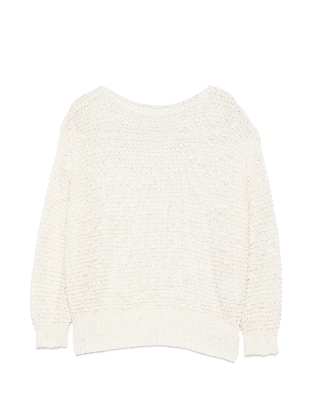 Base Milano knitted sweater - Bianco