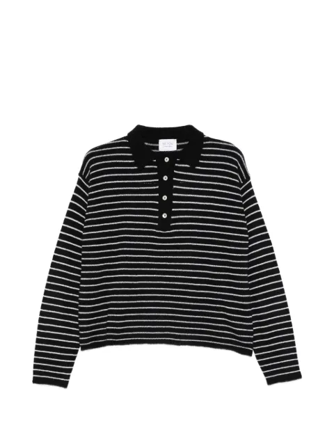 BeYou striped buttoned polo shirt