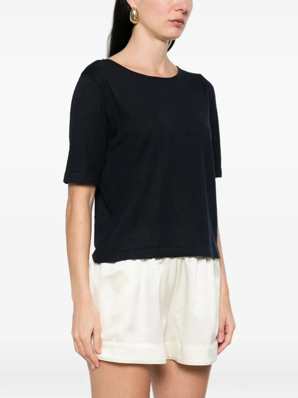  Base Crew-neck T-shirt - Blue 