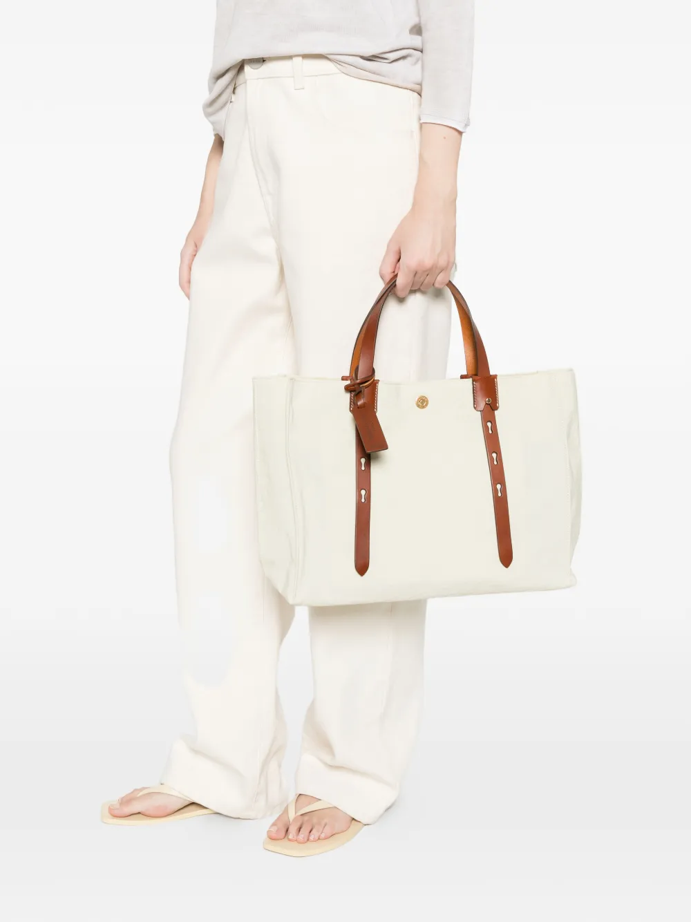  Roberta Pieri Bolso Shopper Edge Ew 36 - Neutro 