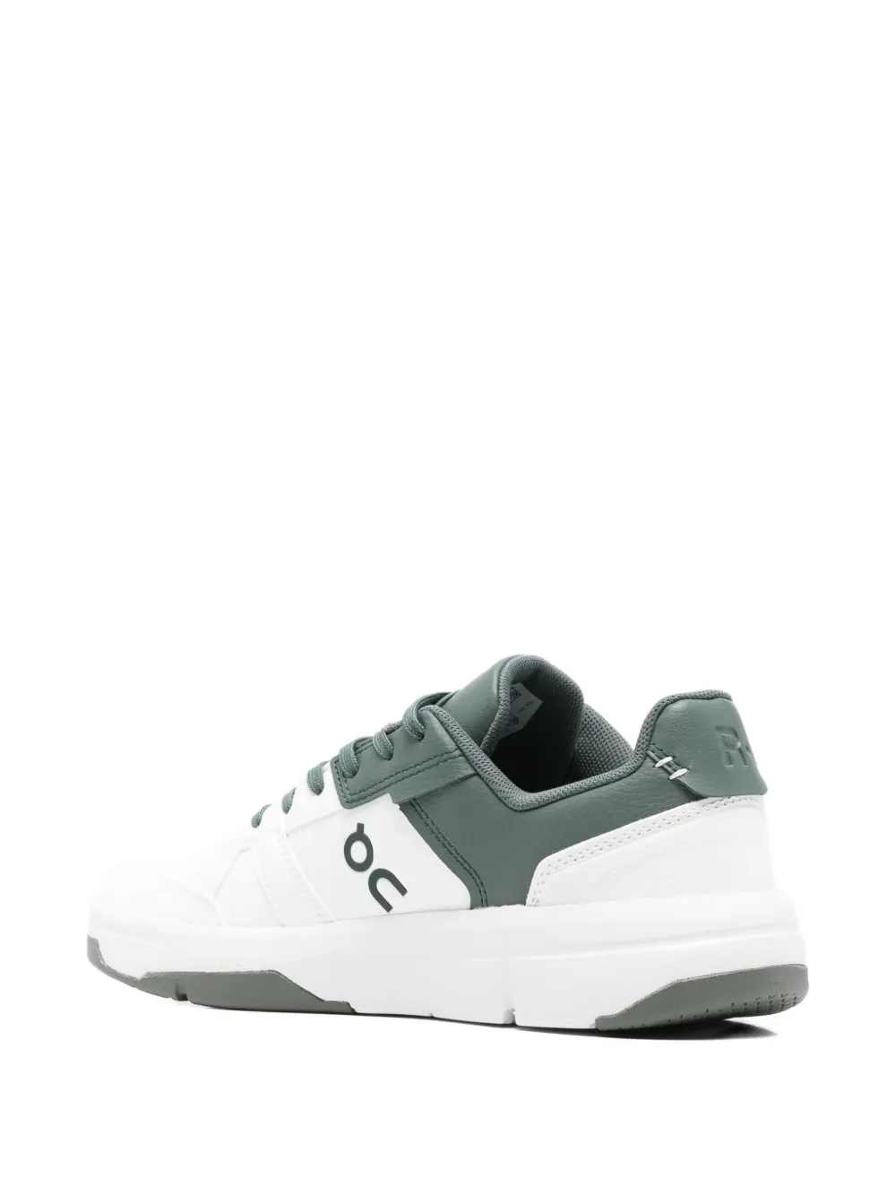 On The Roger sneakers met geperforeerd detail Wit