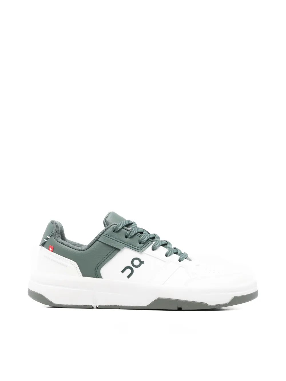 On The Roger perforated-detail sneakers - Bianco