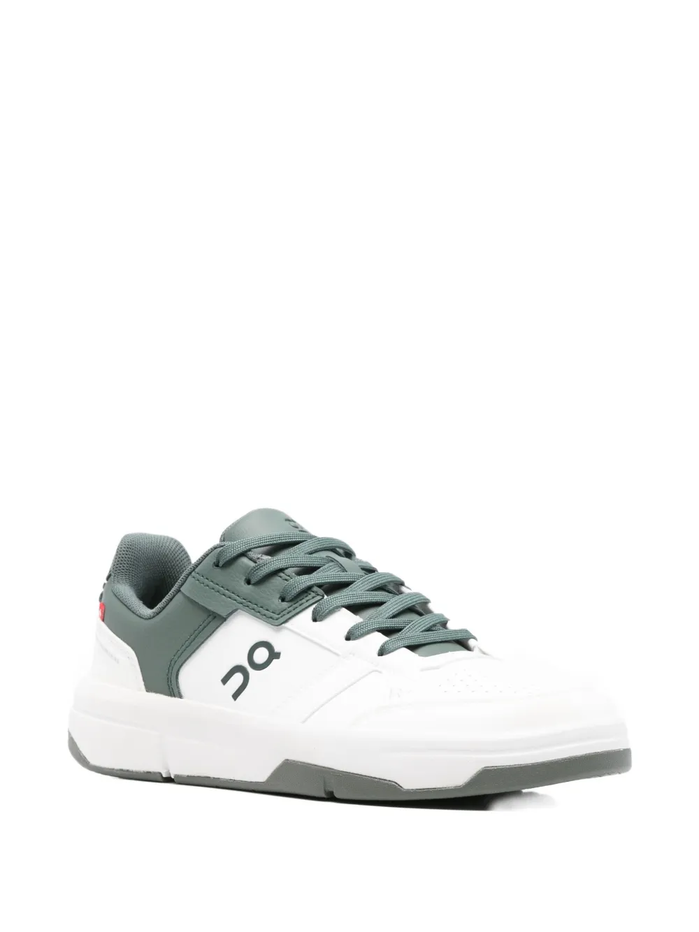 On The Roger sneakers met geperforeerd detail Wit