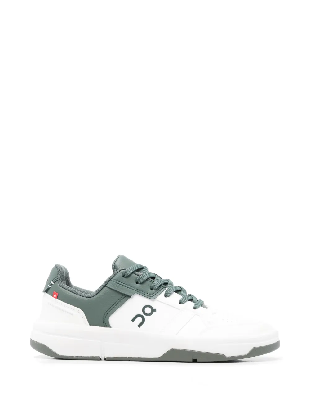 On The Roger perforated-detail sneakers - Bianco