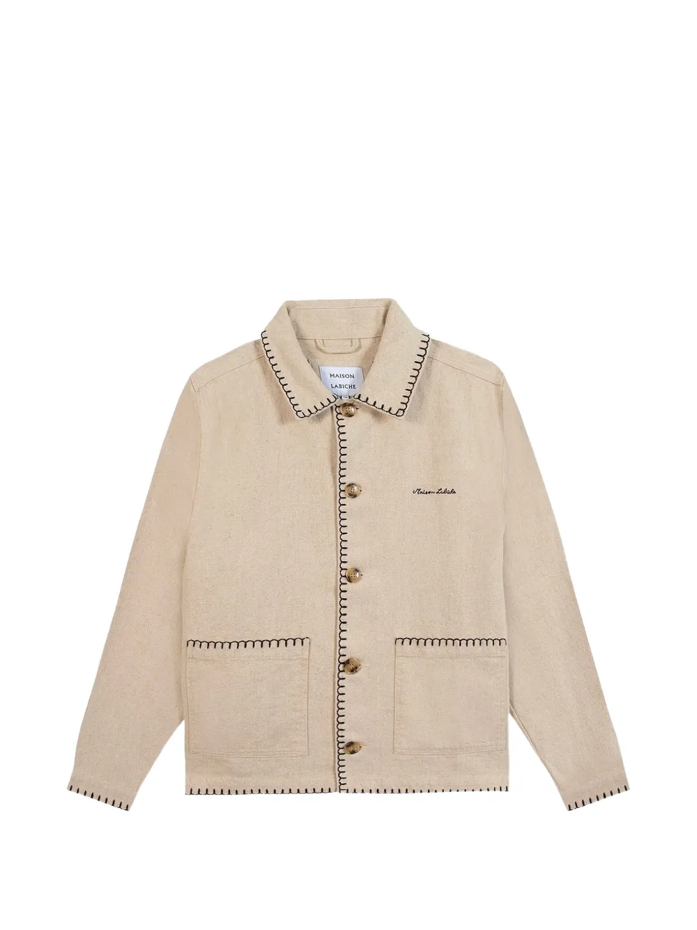 Maison Labiche Sailing Boat Jacket In Neutral