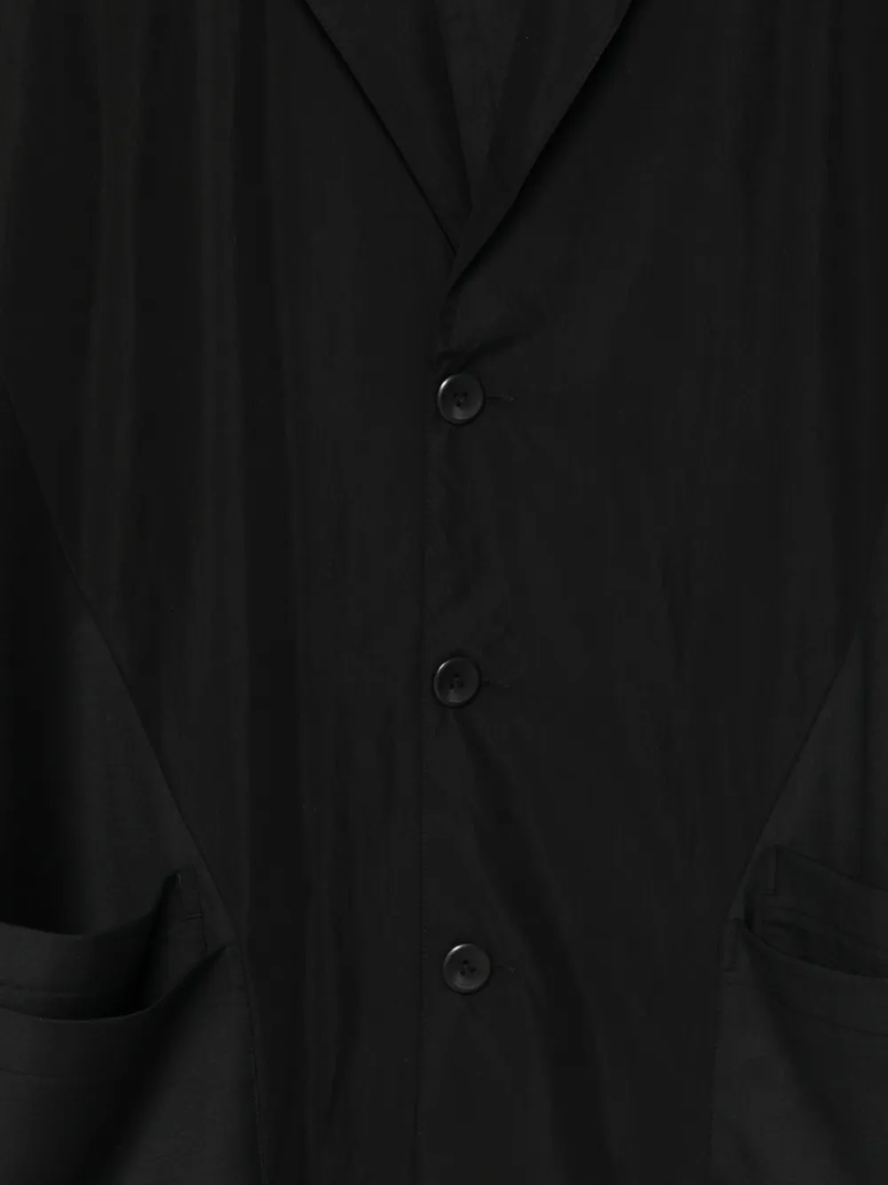  Frei-mut Front-pocket Coat - Black 