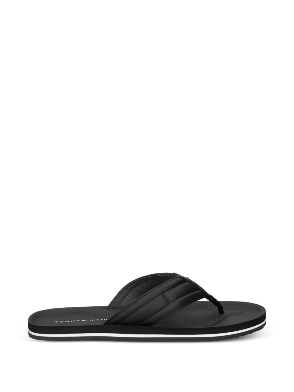 Tommy Hilfiger padded slides - Schwarz