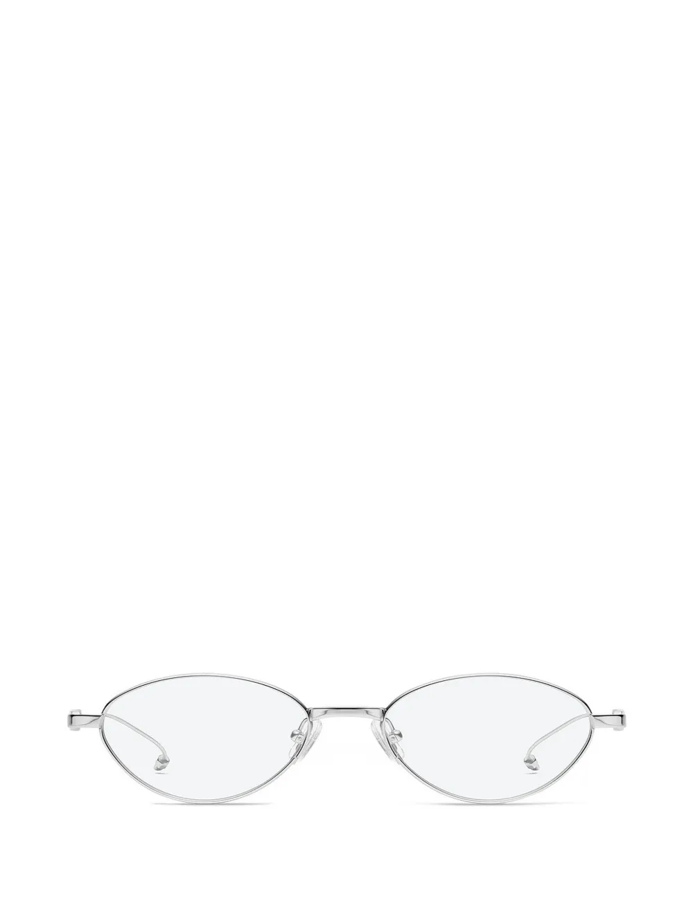 Maison Margiela x Gentle Monster Eden 02 round-frame glasses - Argento