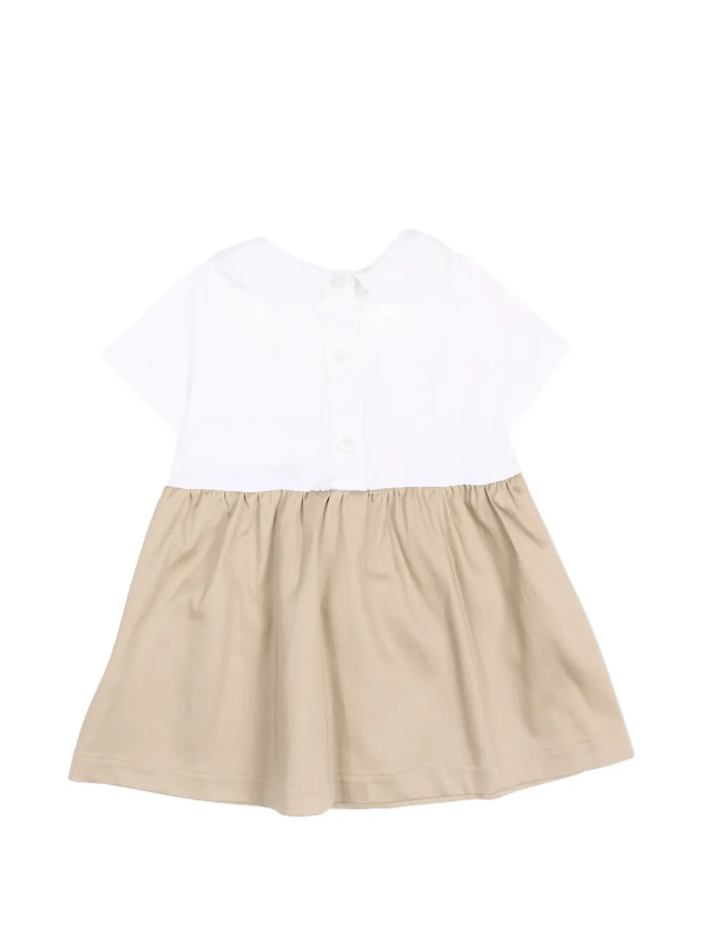 TRUSSARDI JUNIOR Jurk met logodetail Wit