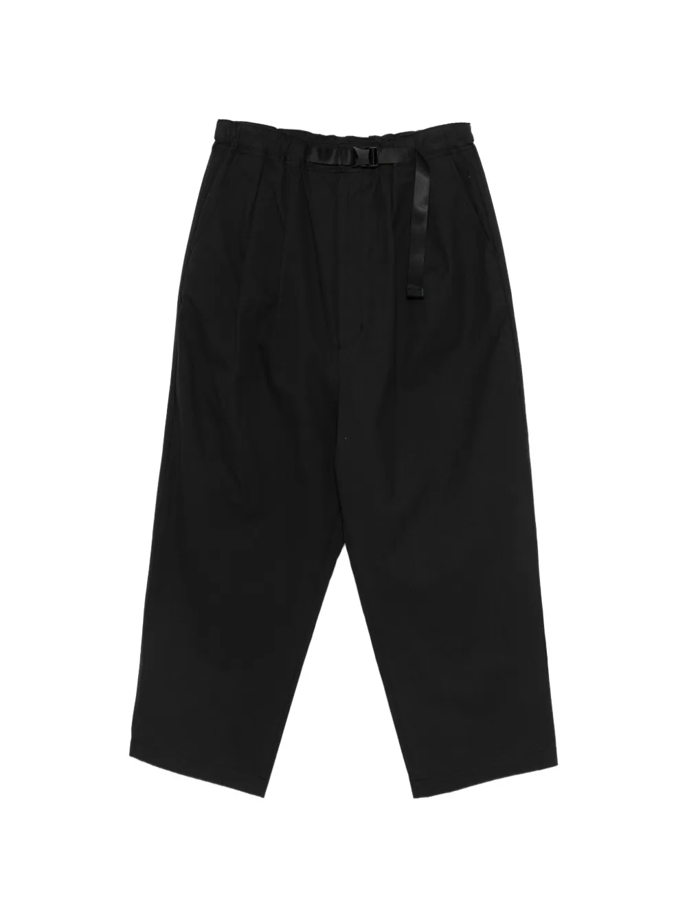 Comme des Garçons Homme belted pleated trousers - Nero
