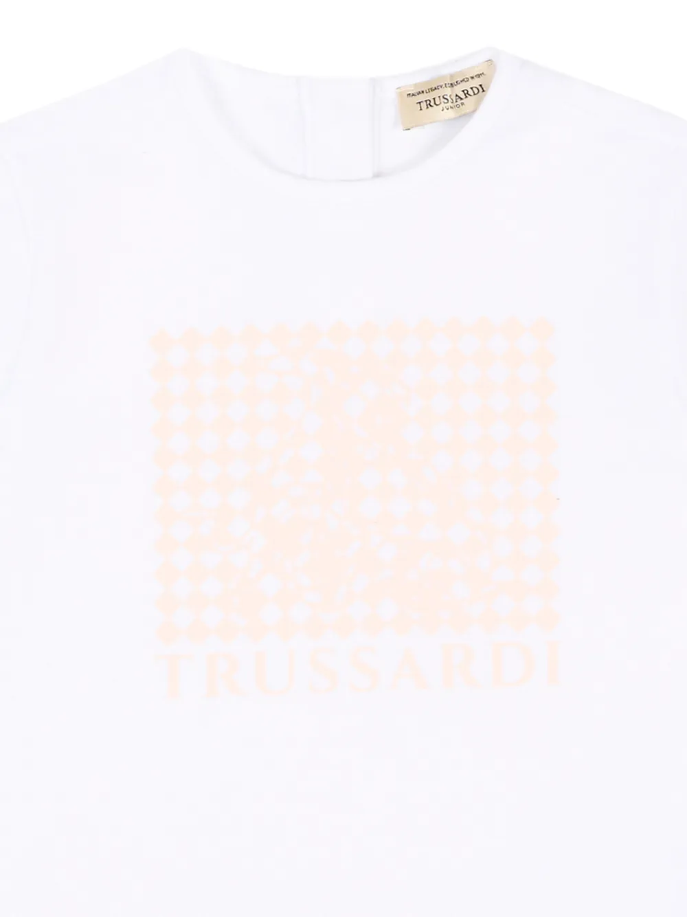 TRUSSARDI JUNIOR T-shirt met grafische print Wit
