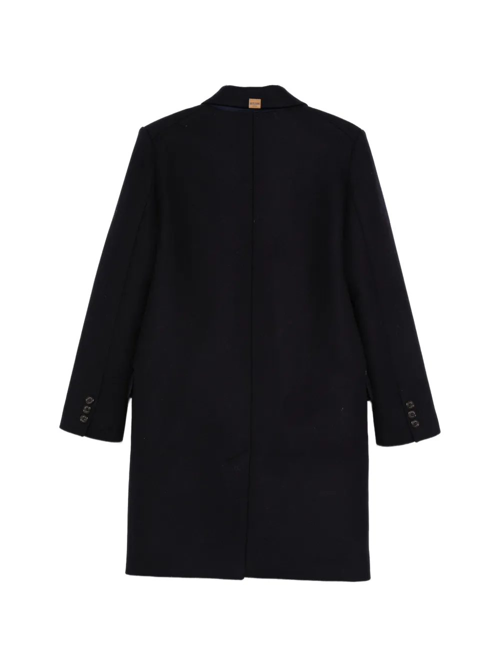  Moschino Jeans Flap-pocket Buttoned Coat - Blue 