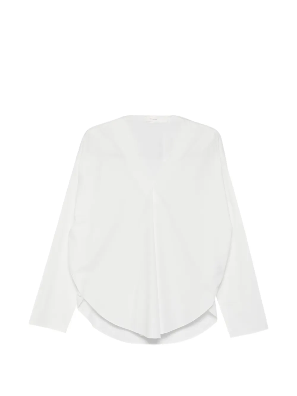 Ruohan Arno V-neck Blouse In White