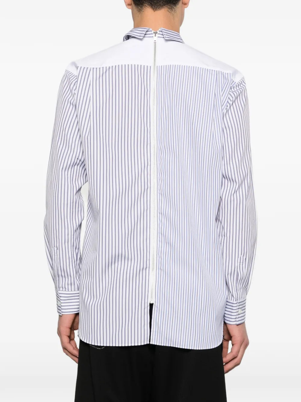 Comme Des Garçons Shirt Gestreept overhemd Wit