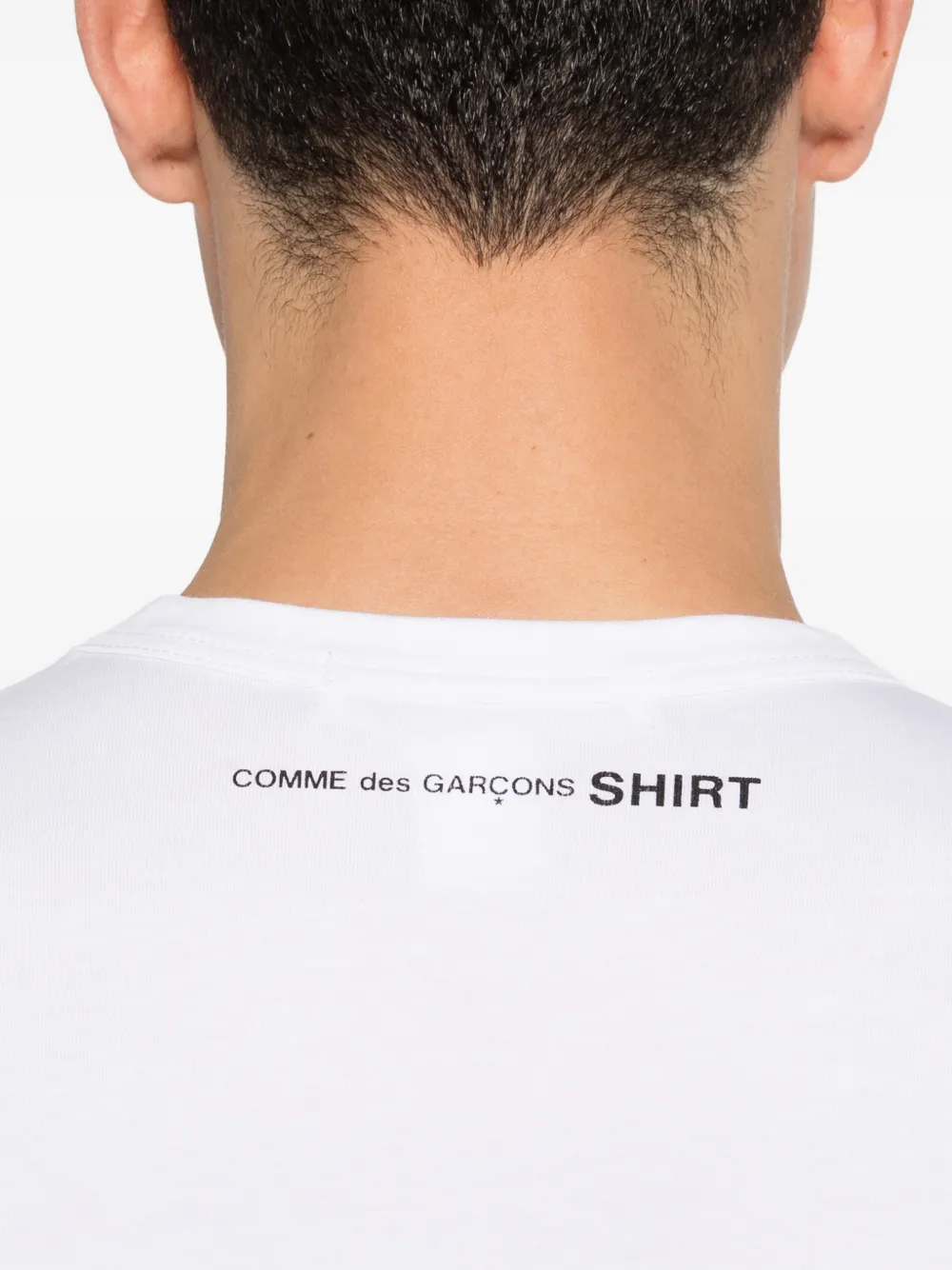 Comme Des Garçons Shirt T-shirt met ronde hals Wit