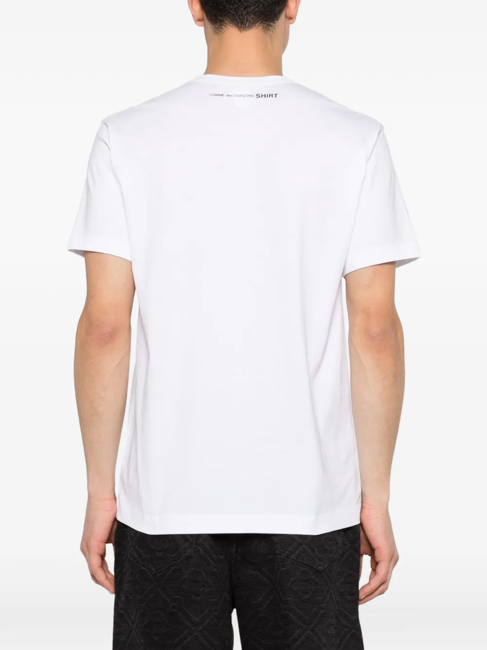 Comme Des Garçons Shirt T-shirt met ronde hals Wit