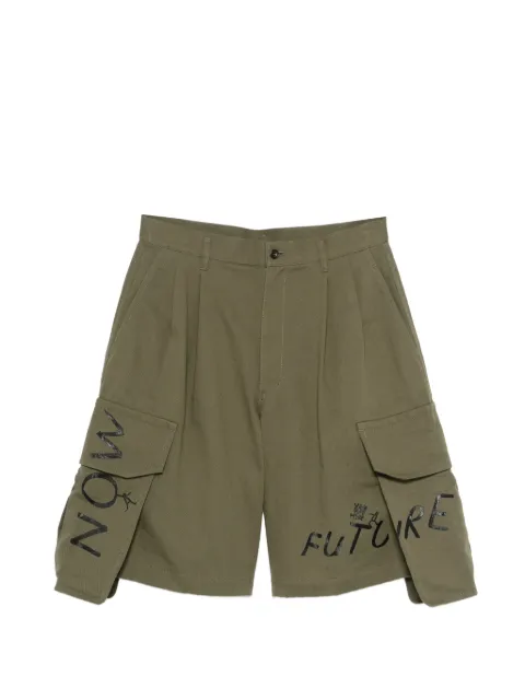 Comme Des Garçons Shirt cargo printed shorts