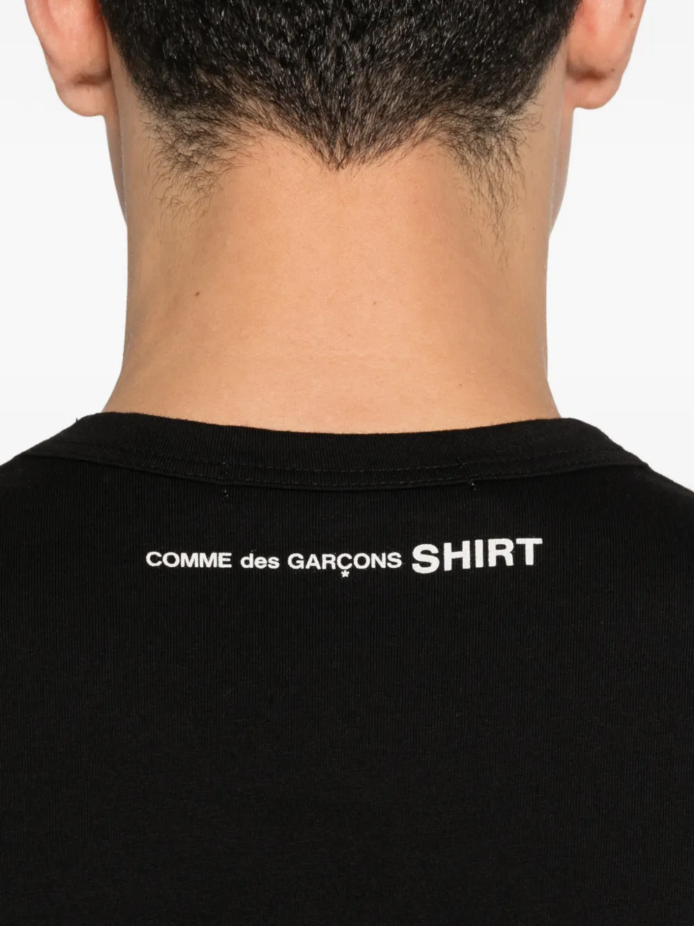 Comme Des Garçons Shirt T-shirt met ronde hals Zwart