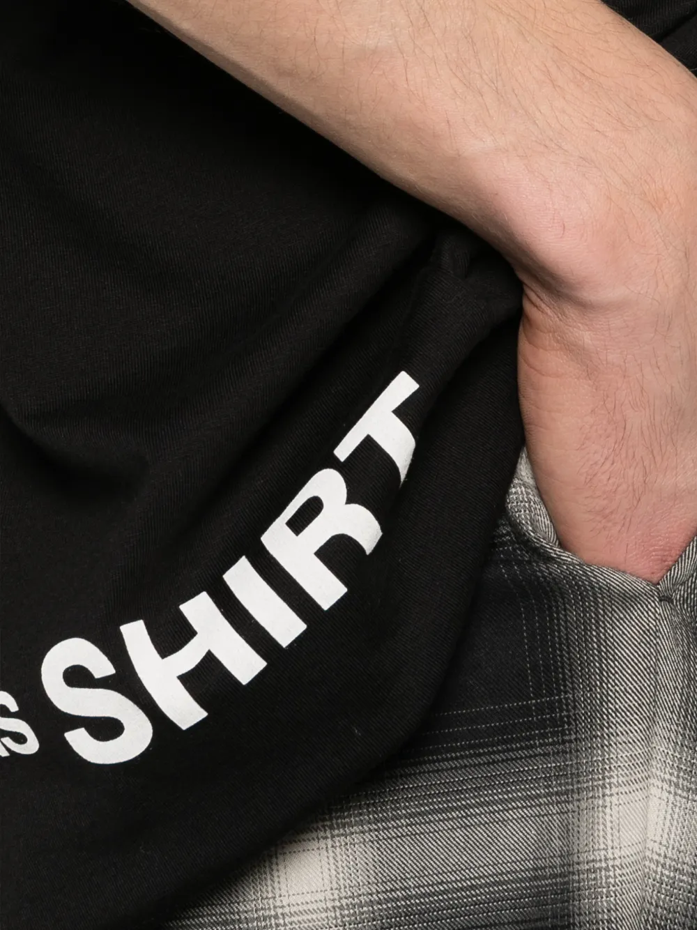 Comme Des Garçons Shirt T-shirt Zwart