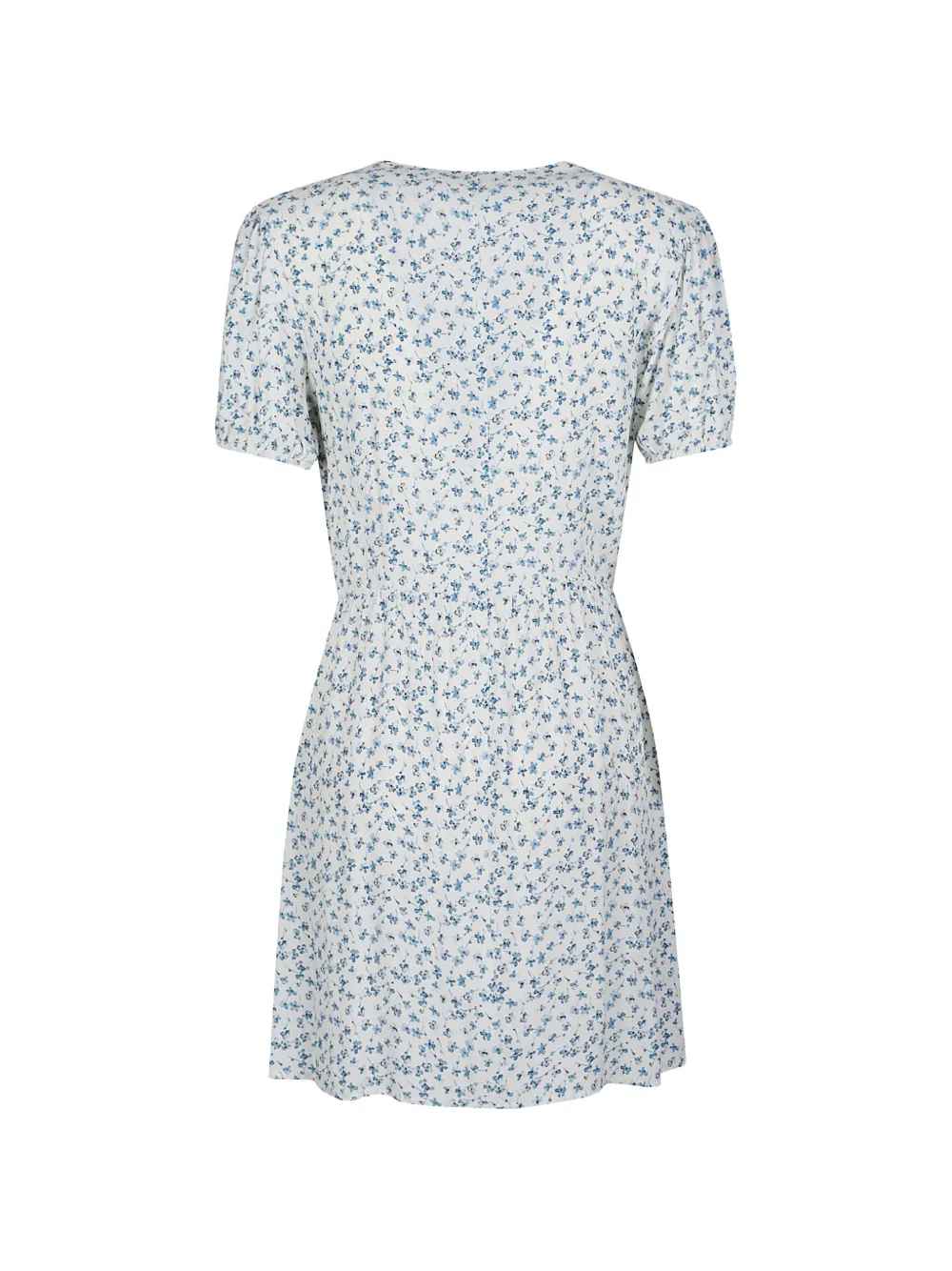 Athena Floral Tie-Detail Mini Dress
