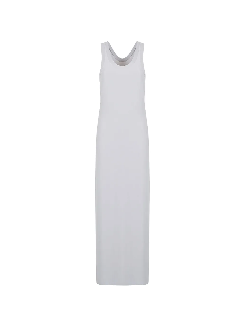 Norma Kamali racerback dress - Grigio