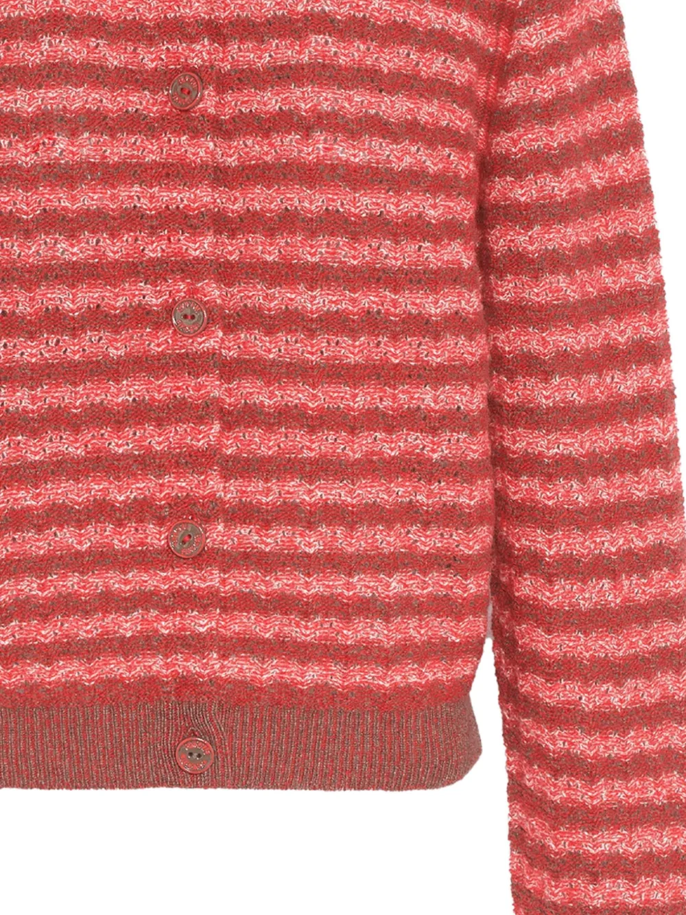 Striped Button Cardigan