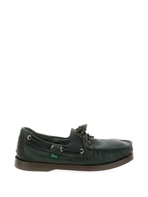 Paraboot lace-up leather loafers