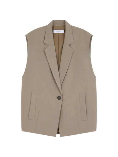 IRO Soledad button pocket sleeveless waistcoat